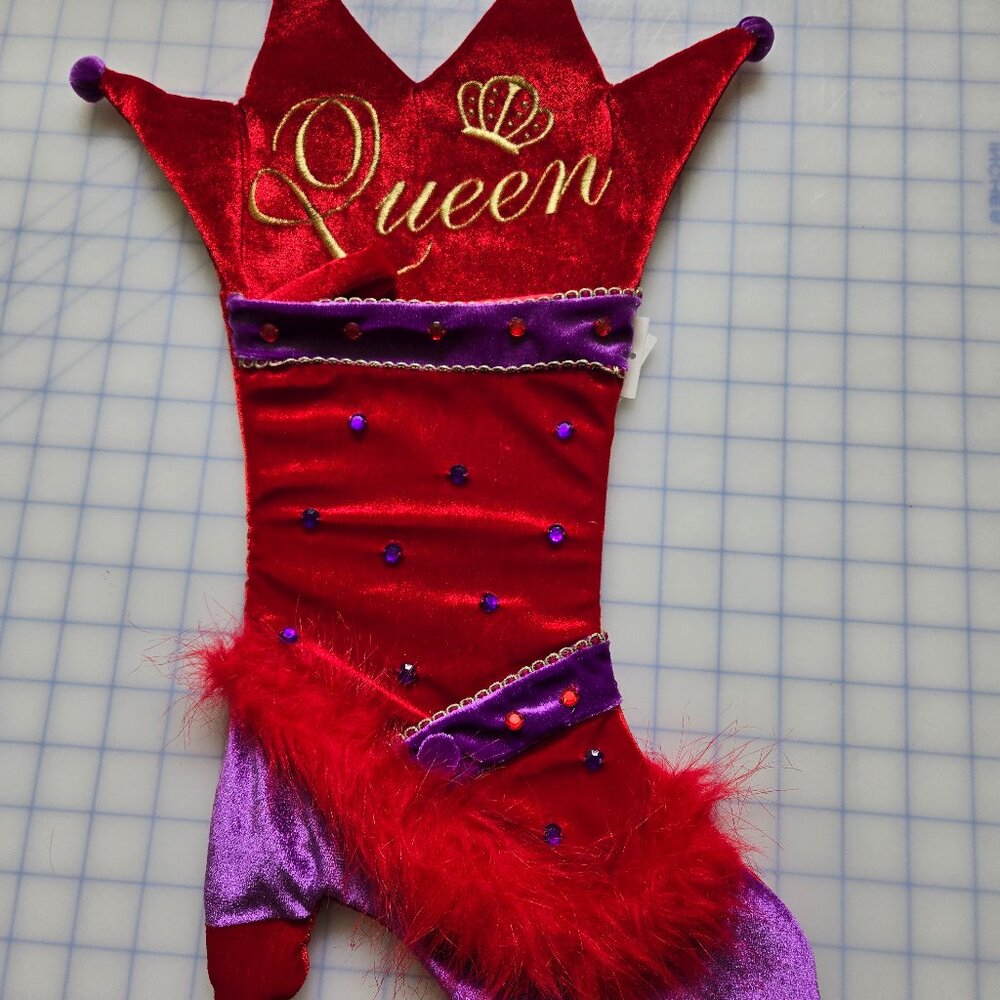 Christmas Stocking Fit for a Queen
